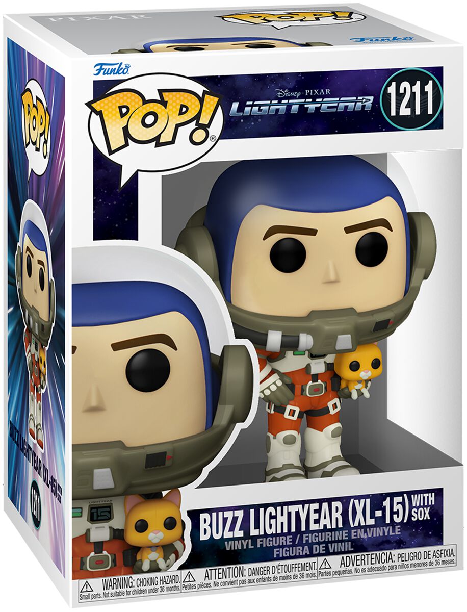 Funko POP! Disney Lightyear - Buzz Lightyear (XL-15) with Sox #1211