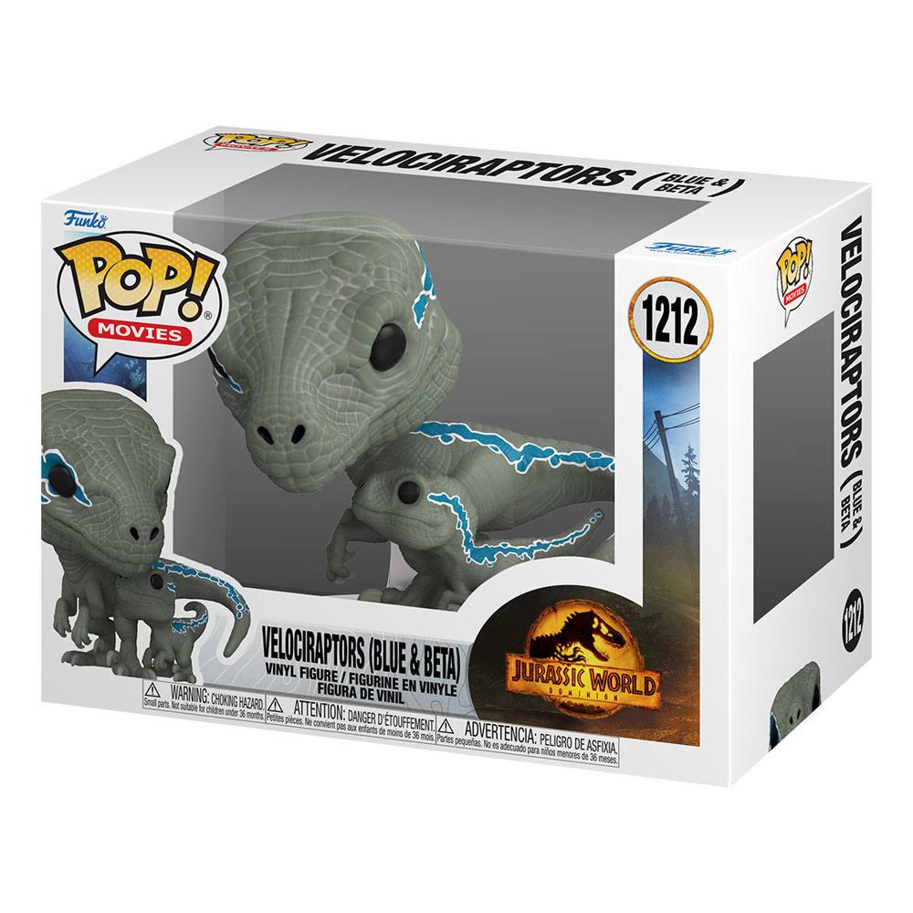 Funko POP! Jurassic World - Velociraptors (Blue & Beta) #1212