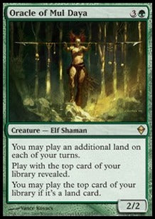 Oracle of Mul Daya ZEN-172 Rare Light Played Englisch