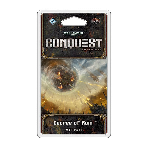 Warhammer 40.000 Conquest LCG: Decree Of Ruin War Pack - english