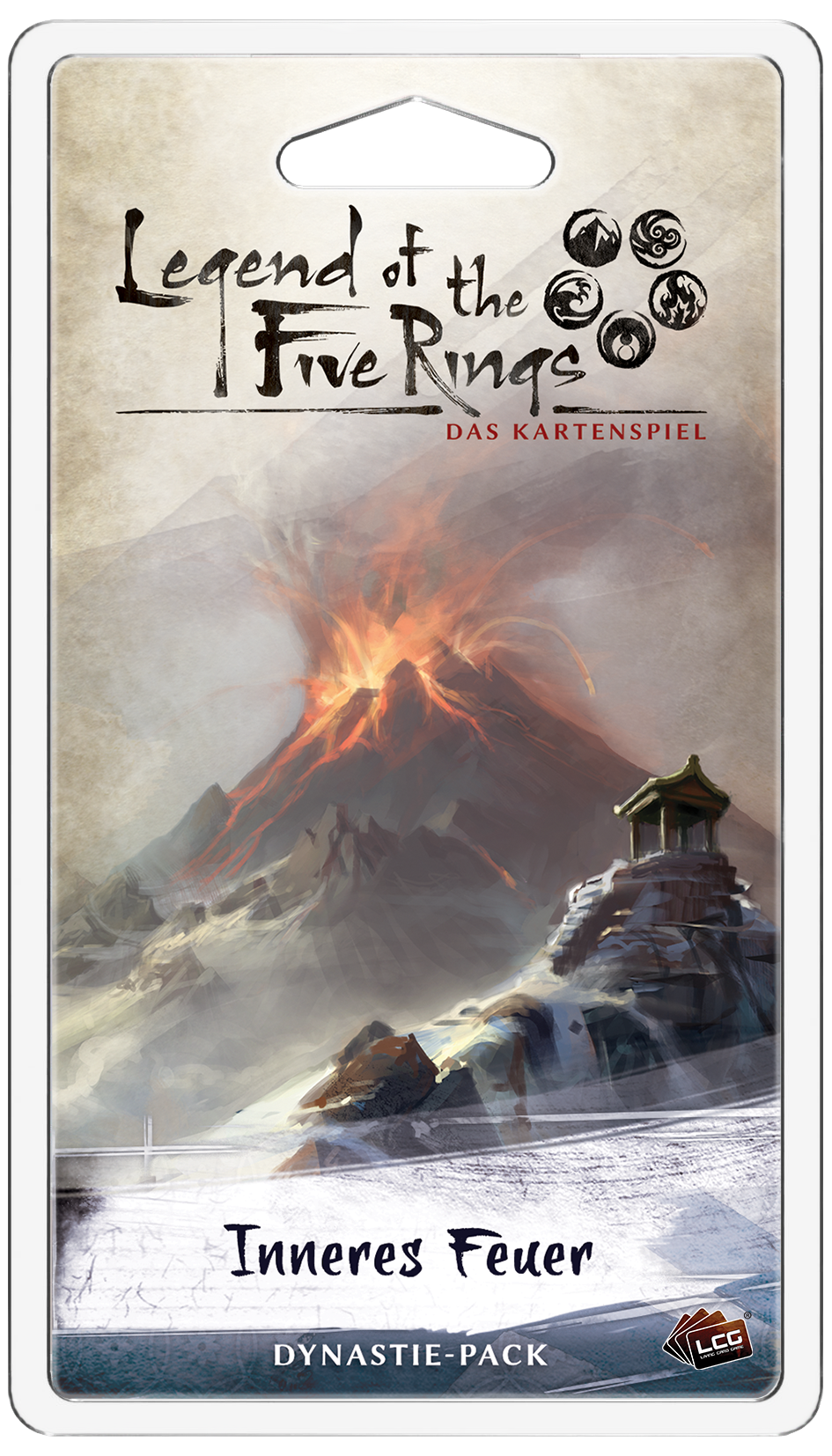 L5R LCG: Inneres Feuer Dynastie-Pack (Elementar-3) - deutsch