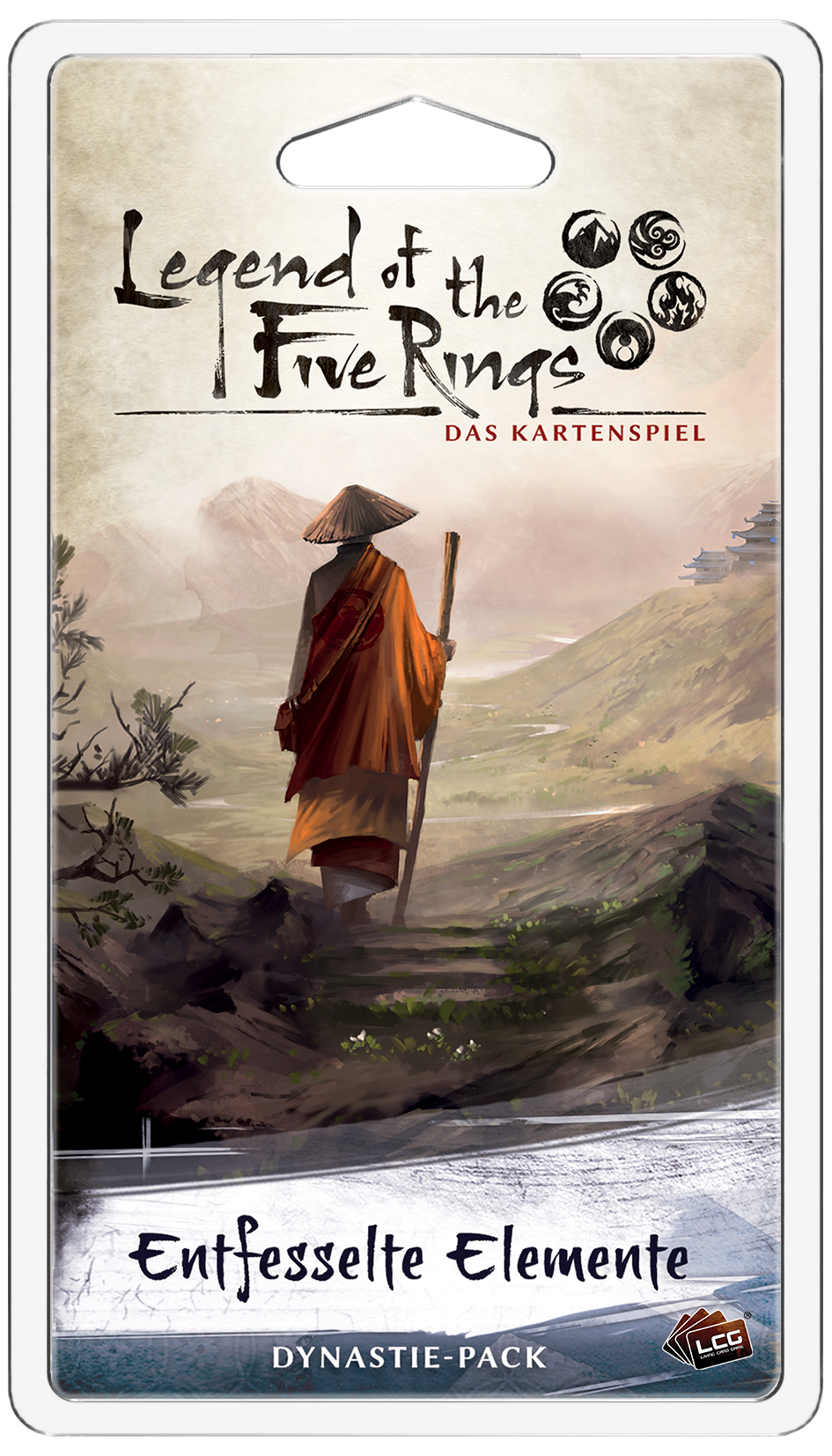 L5R LCG: Entfesselte Elemente Dynastie-Pack (Elementar-6) - deutsch