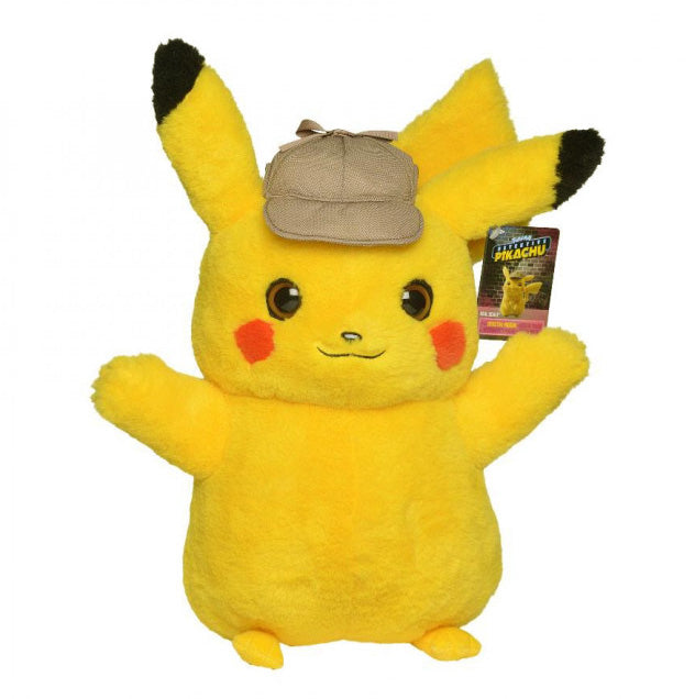 Pokémon: Meisterdetektiv Pikachu Real Scale Plüschfigur Pikachu 41 cm