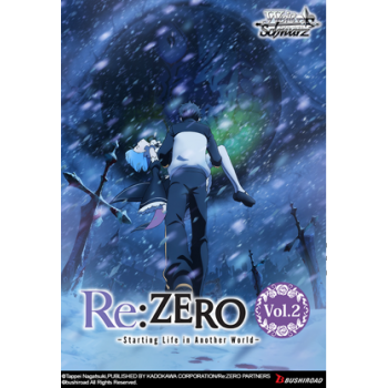 Weiß Schwarz - Booster  Re:ZERO Starting Life in Another World Vol.2  EN