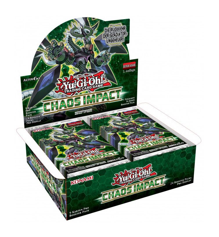 Yu-Gi-Oh! Chaos Impact - Booster Display deutsch