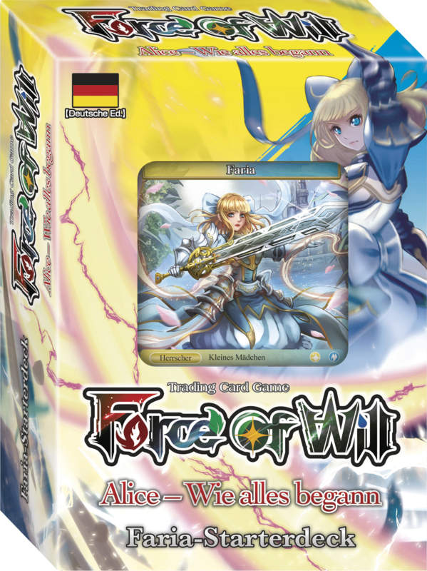 Force Of Will - "Alice - Wie alles begann" Teil 1 - Starterdeck Faria