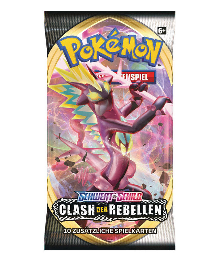 Pokémon SWSH02 - Schwert und Schild Clash der Rebellen Booster Pack - deutsch