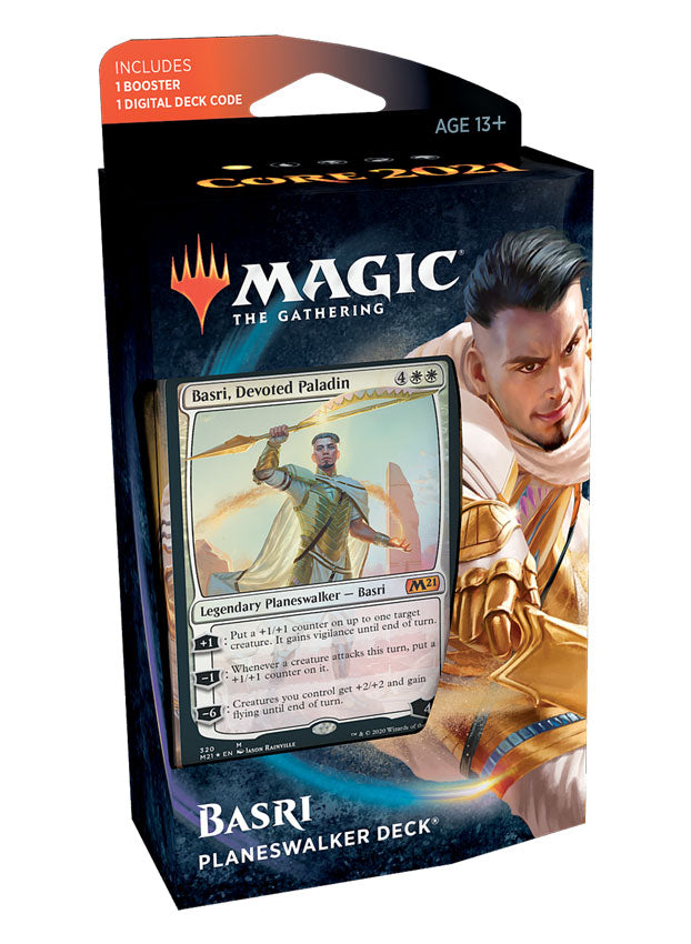 Core Set 2021 Planeswalker Deck Basri - englisch