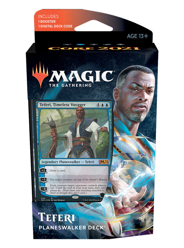 Core Set 2021 Planeswalker Deck Teferi - englisch