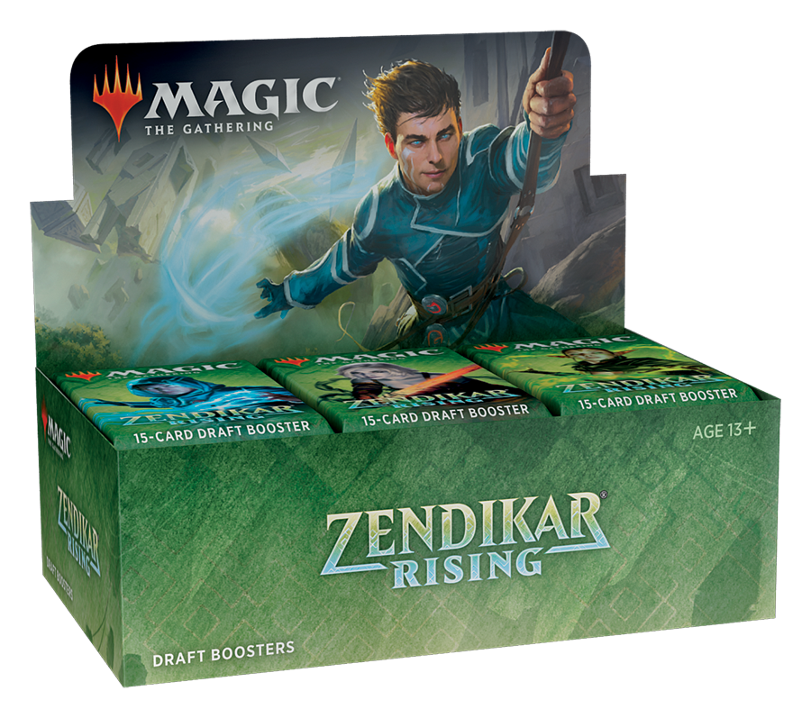 Zendikar Rising Draft Booster Display (36 Booster) - englisch