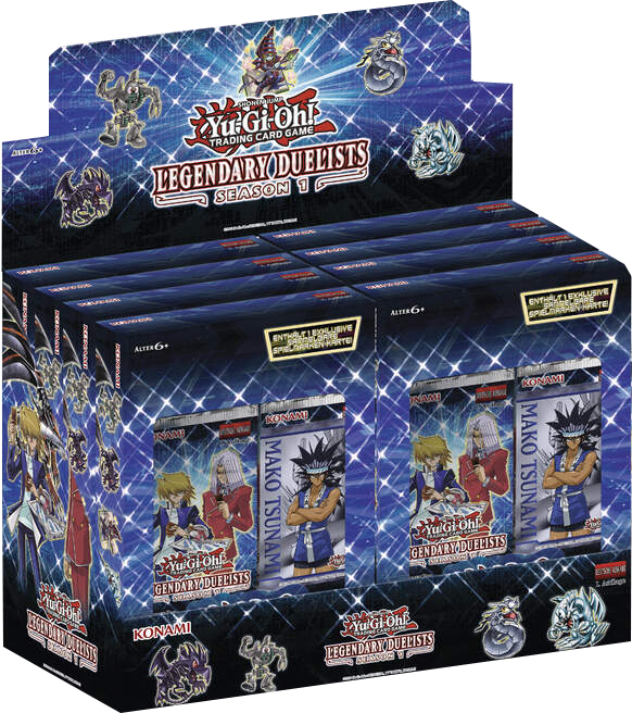 Yu-Gi-Oh! - Legendary Duelists Season 1 Display (8 Packs) english