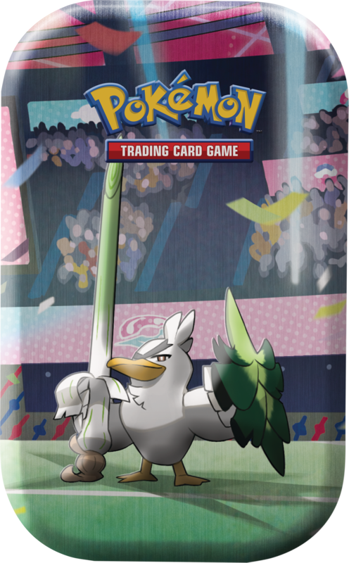 Pokémon Galar Power Mini-Tin-Box - Galar Sirfetch'd / Galar-Lauchzelot - englisch