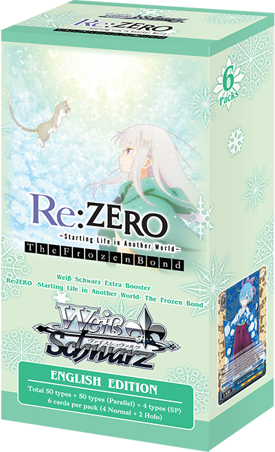 Weiß Schwarz - Extra Booster Display: Re:ZERO -Starting Life in Another World- The Frozen Bond (6 Packs) - EN