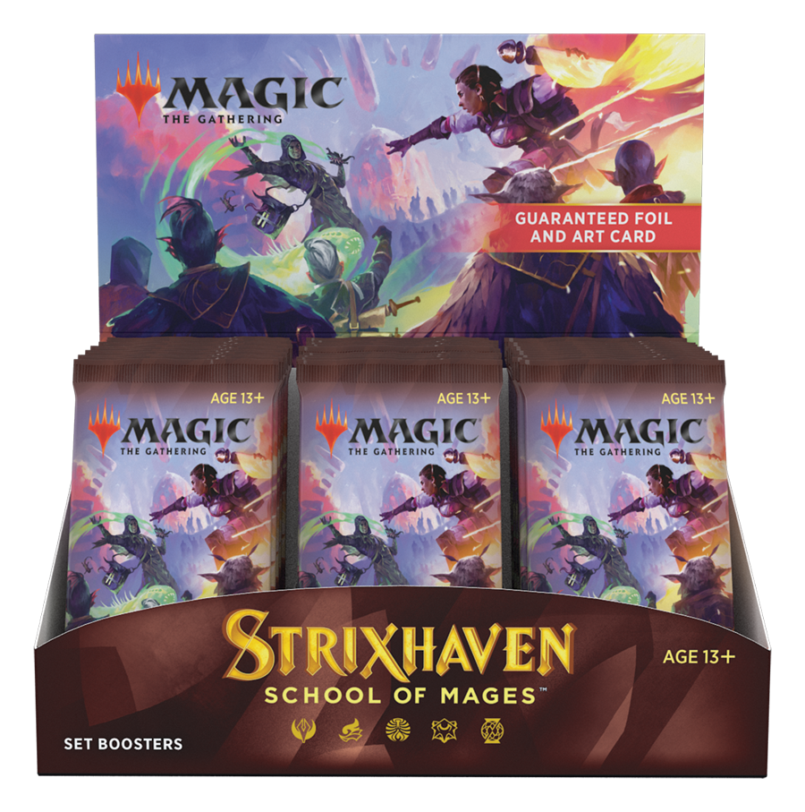 Strixhaven: School of Mages Set Booster Display (30 Booster) - englisch