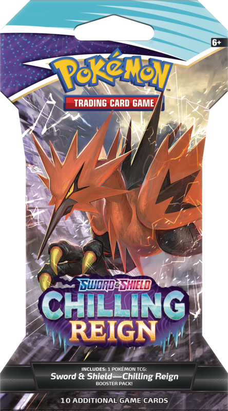 Pokémon SWSH06 - Chilling Reign Sleeved Booster einzeln - englisch