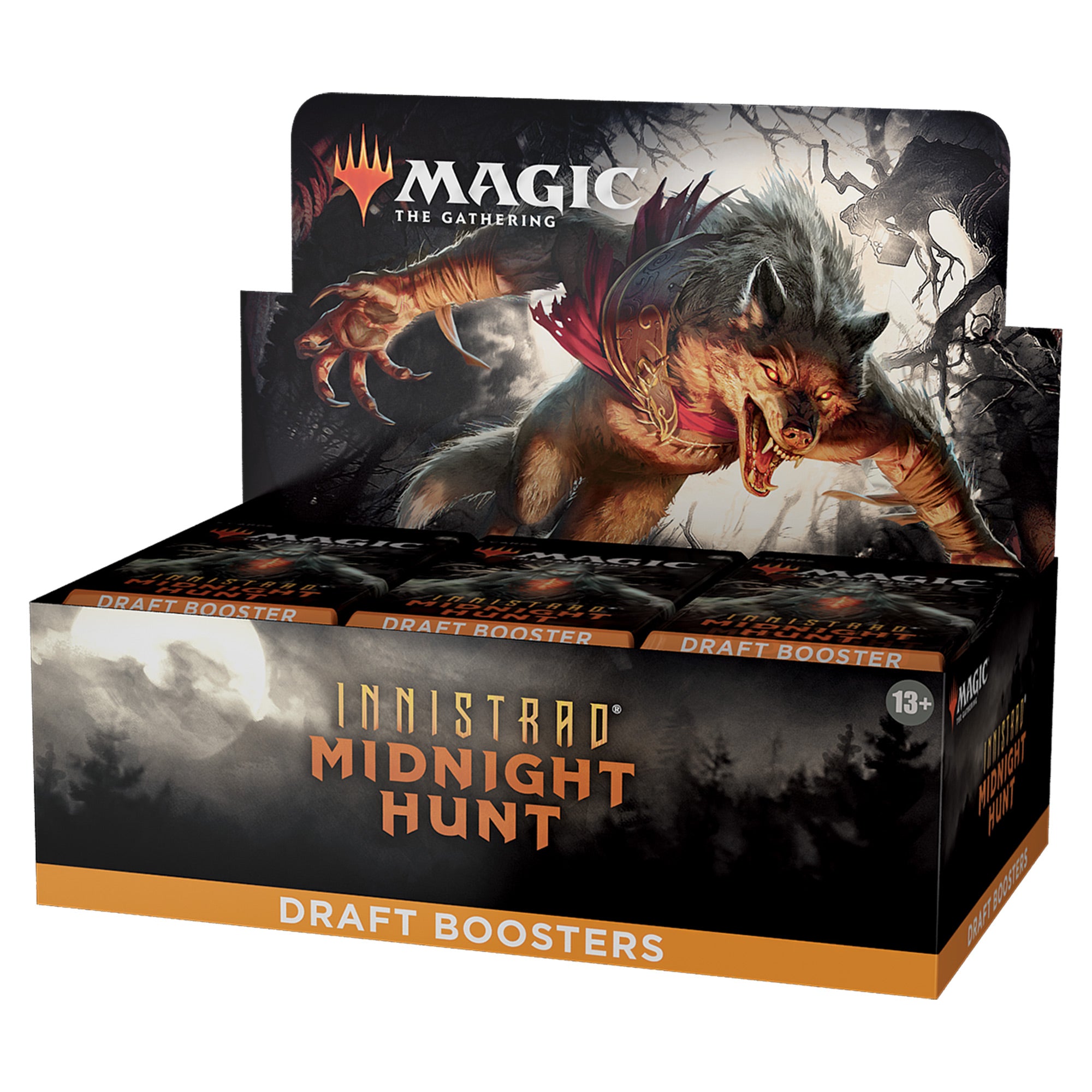 Innistrad: Midnight Hunt - Draft Booster Display (36 Booster) - englisch