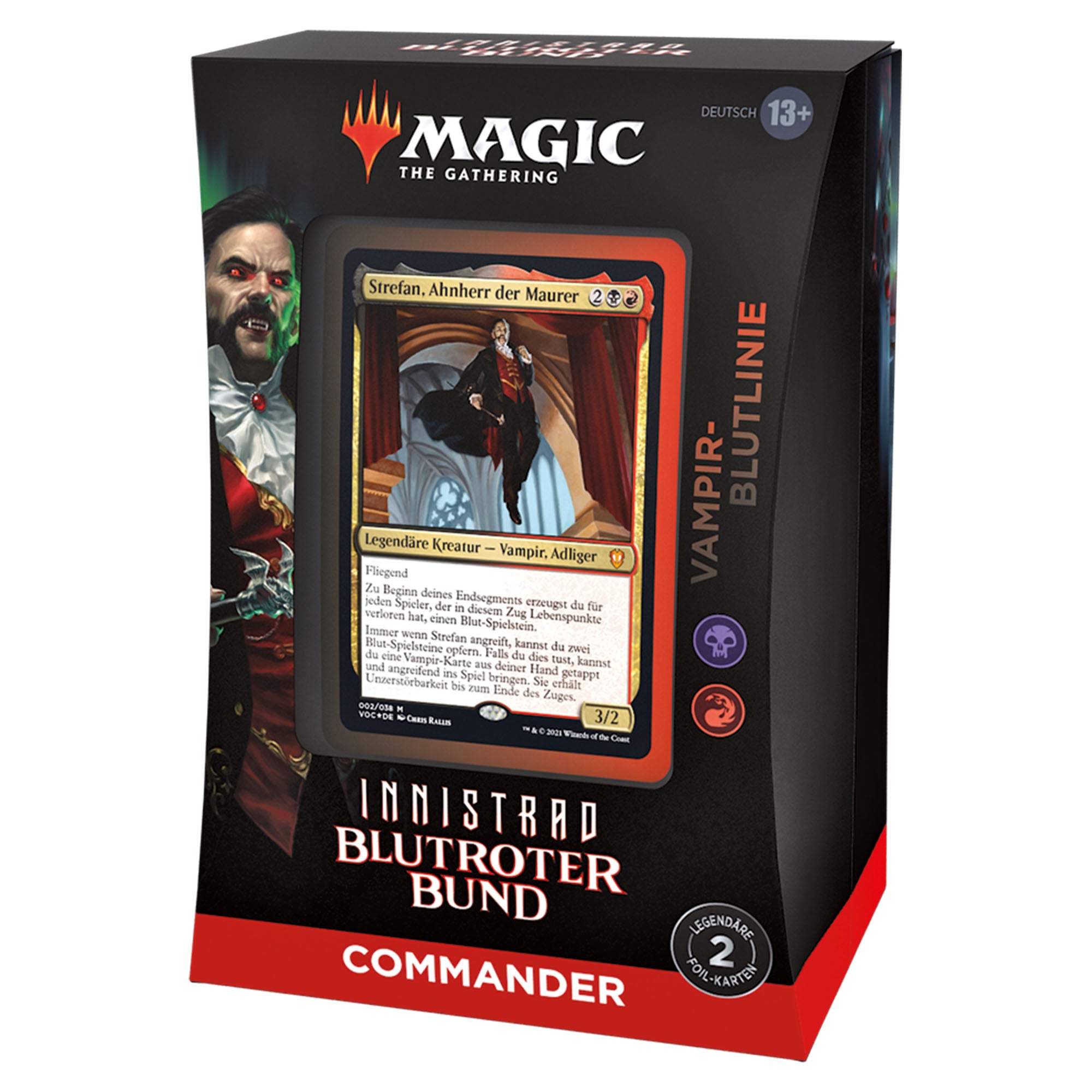 Innistrad: Blutroter Bund - Commander Deck Vampir-Blutlinie - deutsch