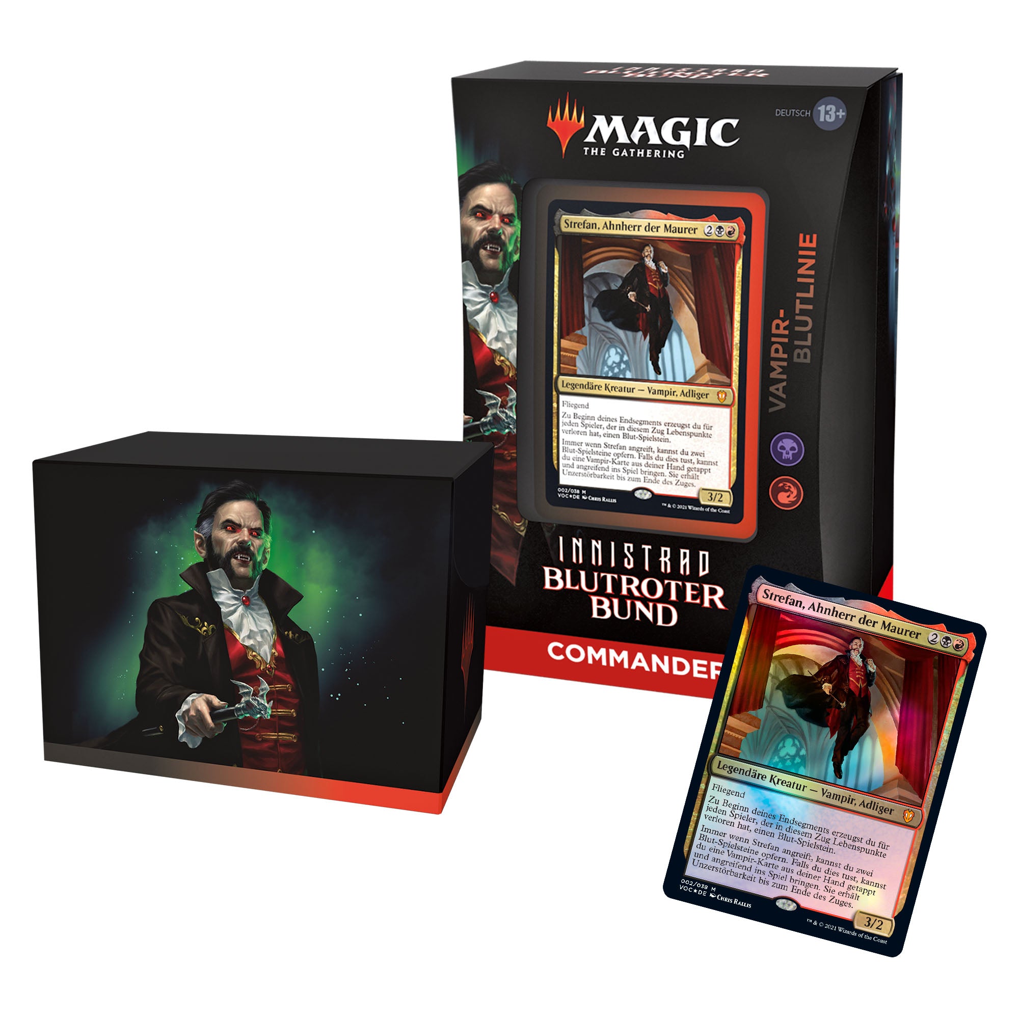 Innistrad: Blutroter Bund - Commander Deck Vampir-Blutlinie - deutsch