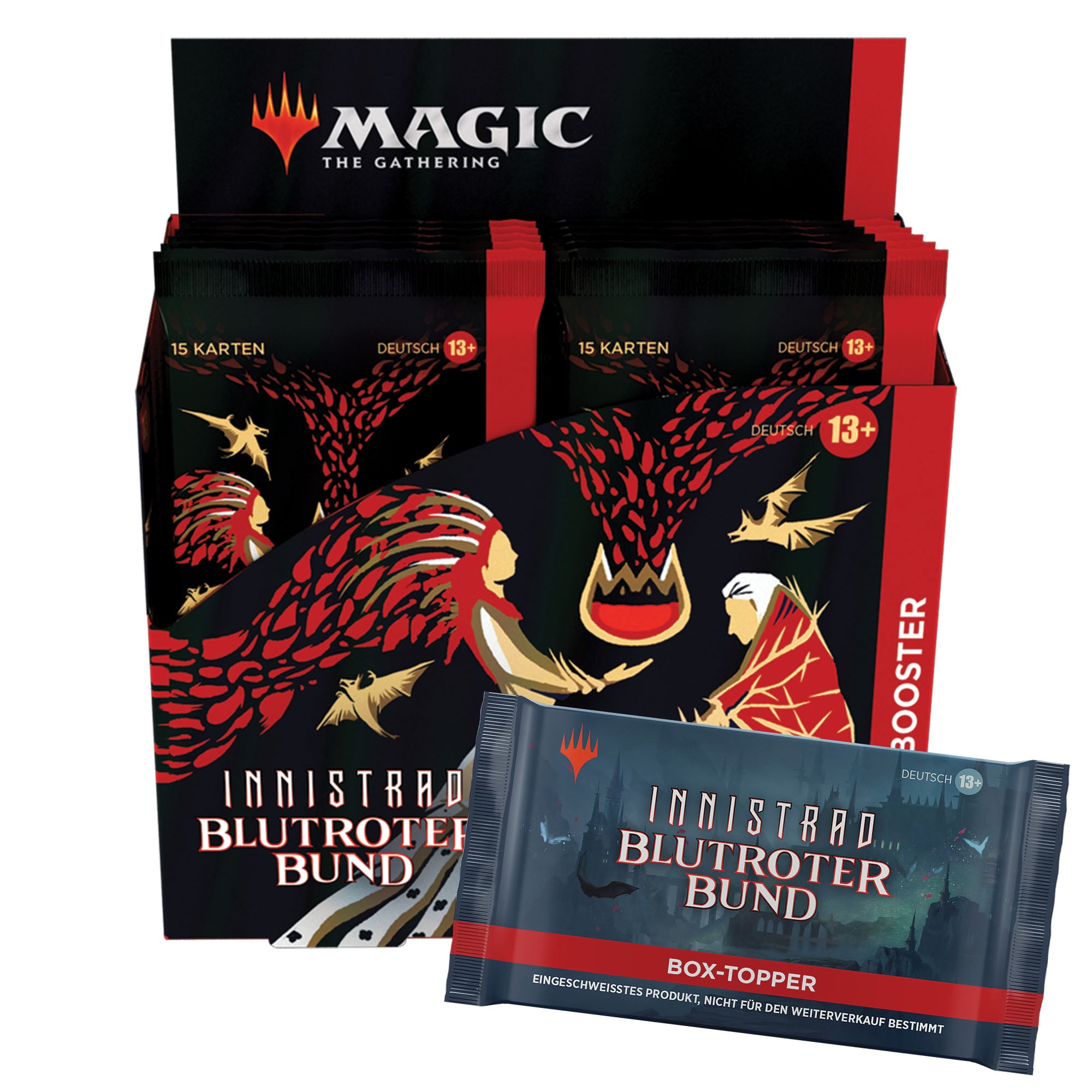 Innistrad: Blutroter Bund - Sammler Booster Display (12 Booster) - deutsch