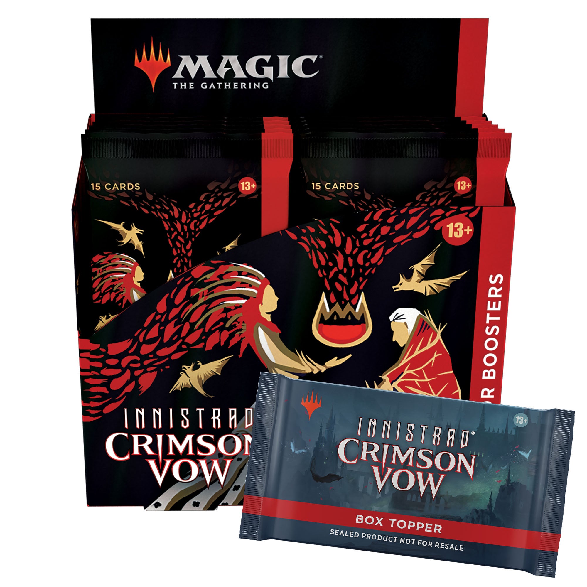 Innistrad: Crimson Vow - Collector Booster Display (12 Booster) - englisch