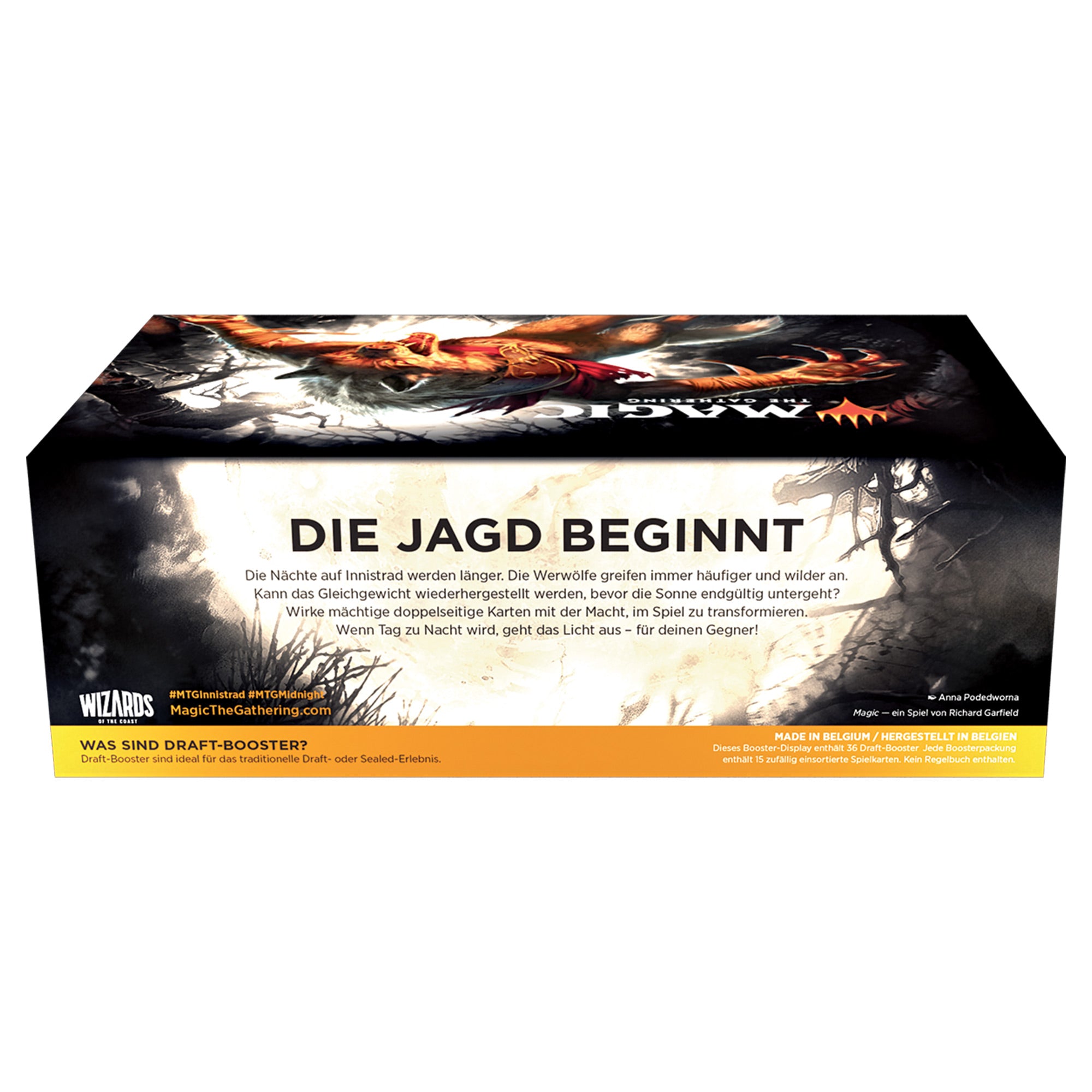 Innistrad: Mitternachtsjagd - Draft-Booster Display (36 Booster) - deutsch