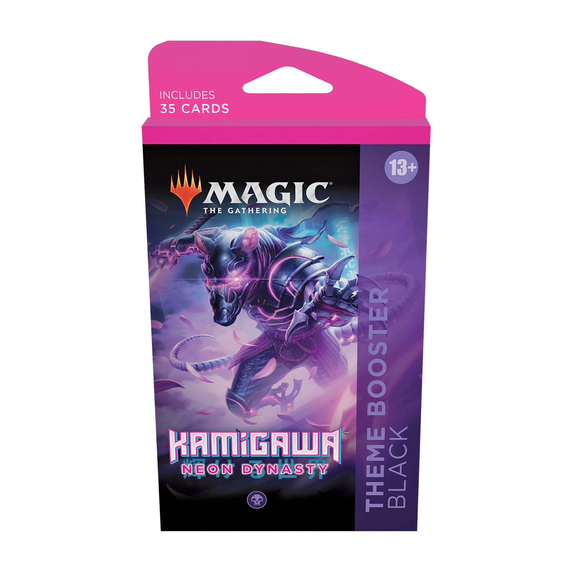 Kamigawa: Neon Dynasty - Theme Booster Black - englisch