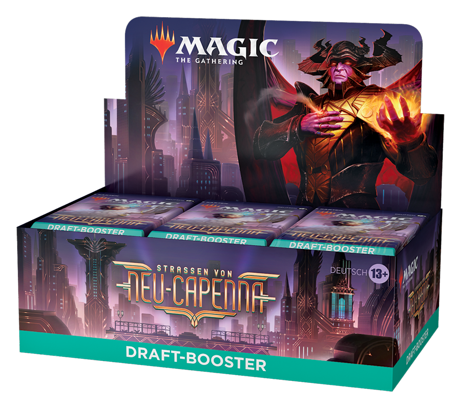 Straßen von Neu-Capenna - Draft-Booster Display (36 Booster) - deutsch