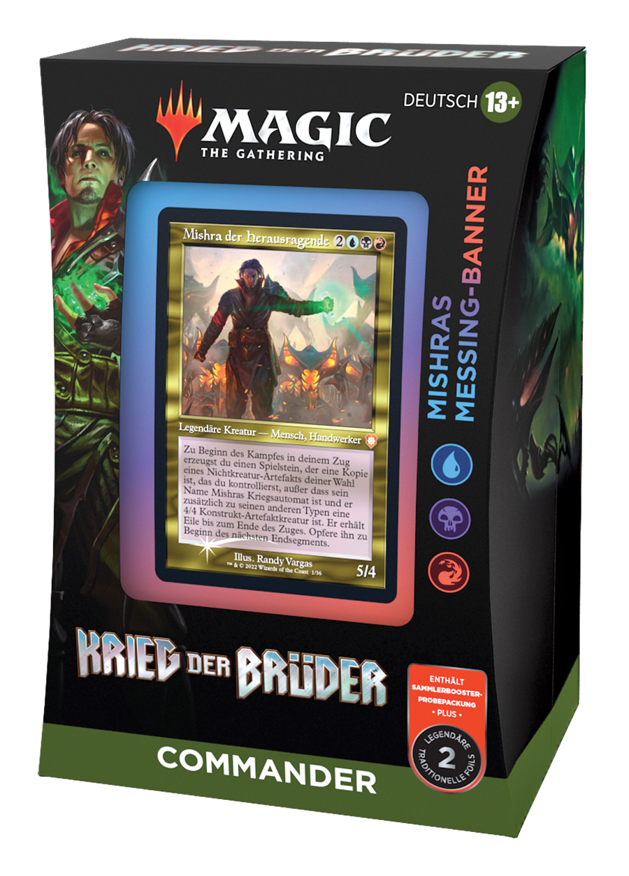 Krieg der Brüder - Commander Deck - Mishras Messing-Banner - DE