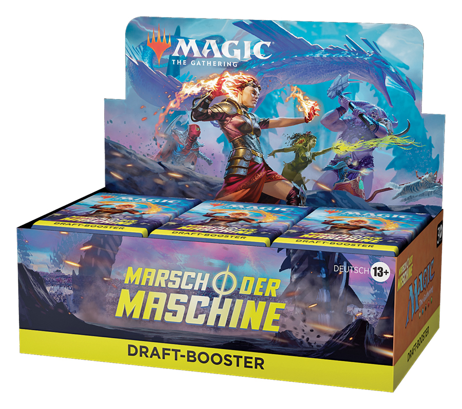 Marsch der Maschine - Draft-Booster Display (36 Booster) - deutsch