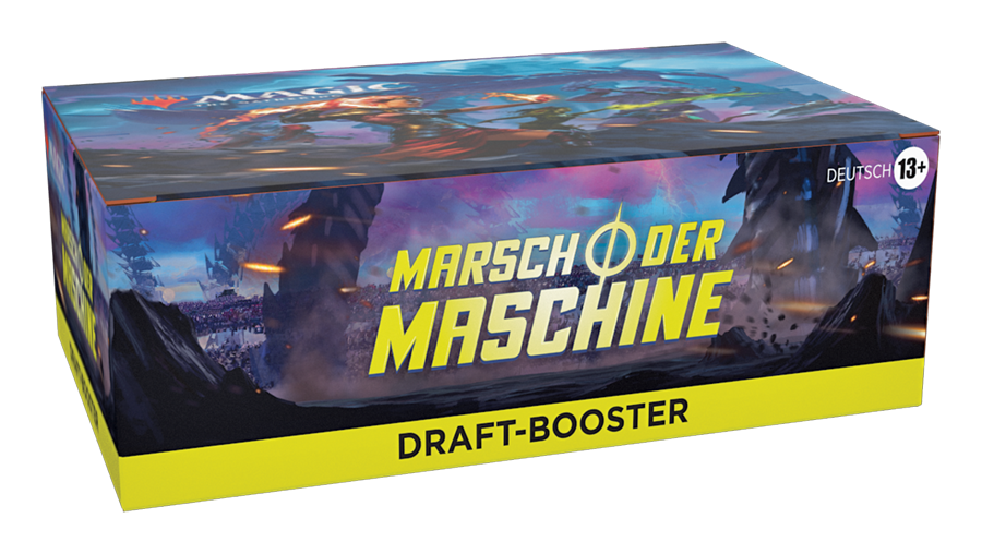 Marsch der Maschine - Draft-Booster Display (36 Booster) - deutsch