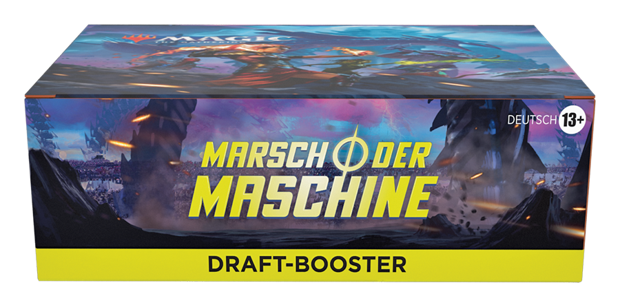 Marsch der Maschine - Draft-Booster Display (36 Booster) - deutsch