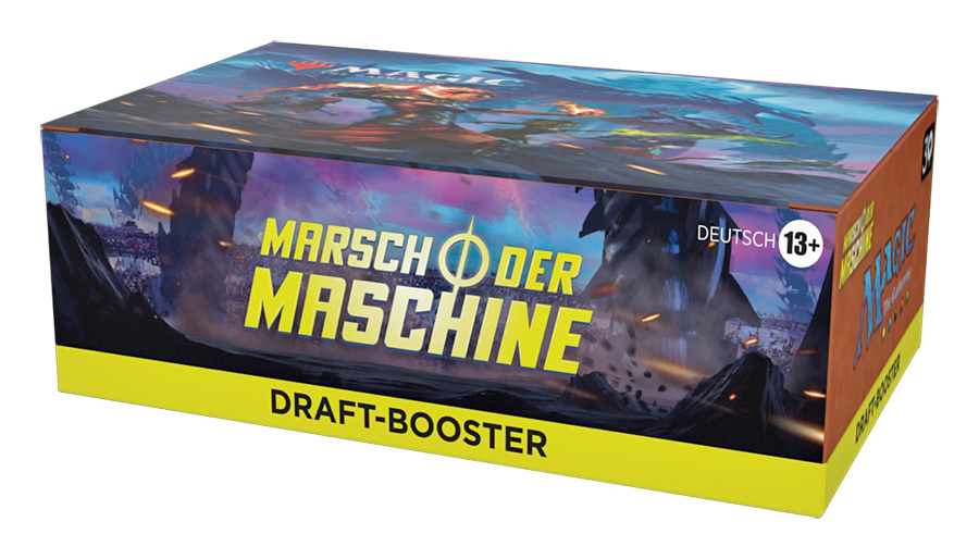 Marsch der Maschine - Draft-Booster Display (36 Booster) - deutsch