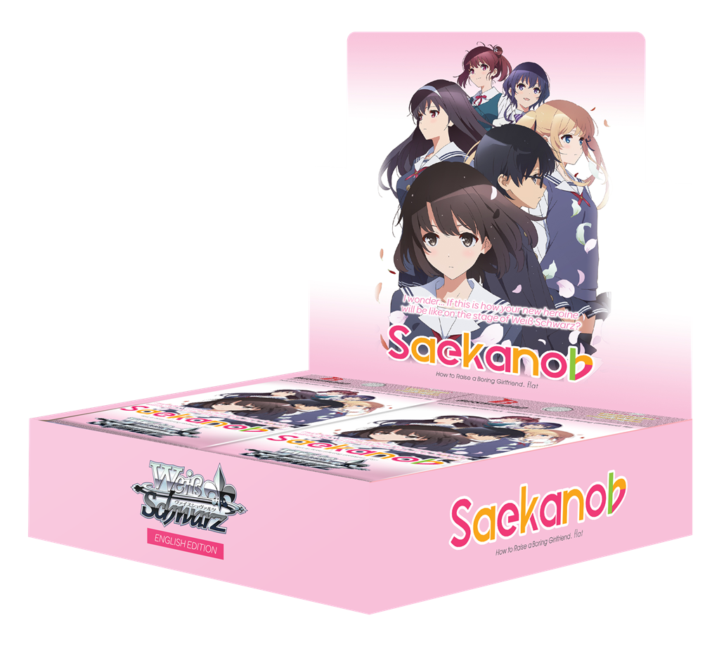 Weiß Schwarz - Saekano How to Raise a Boring Girlfriend. flat Booster Display (16 Packs) - englisch