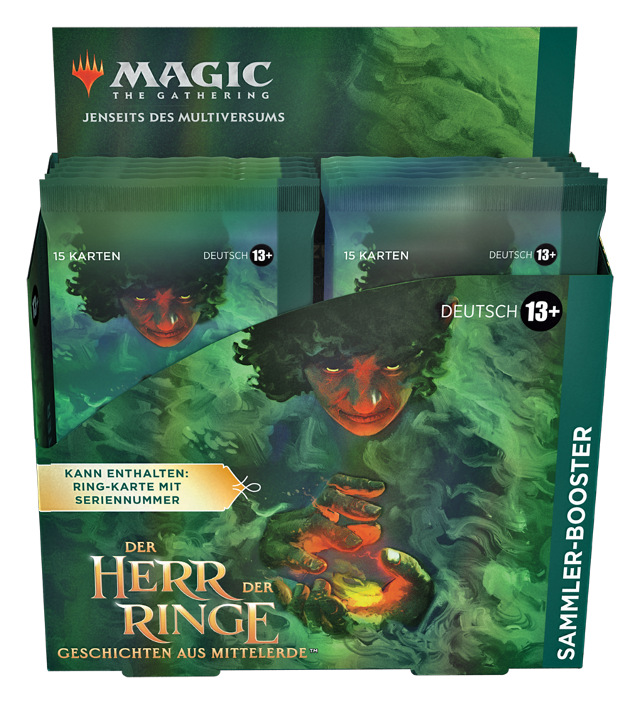 Der Herr der Ringe: Geschichten aus Mittelerde Sammler Booster Display (12 Booster) - deutsch