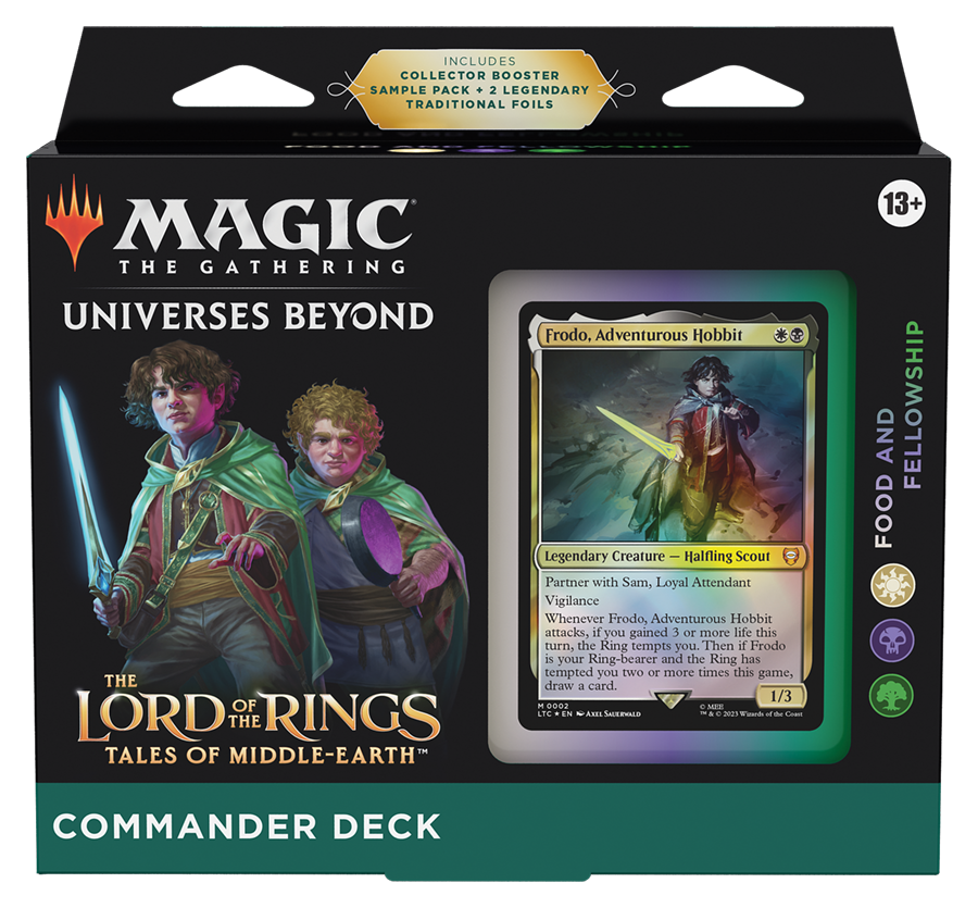 The Lord of the Rings: Tales of Middle-Earth Commander Deck Frodo & Sam - englisch
