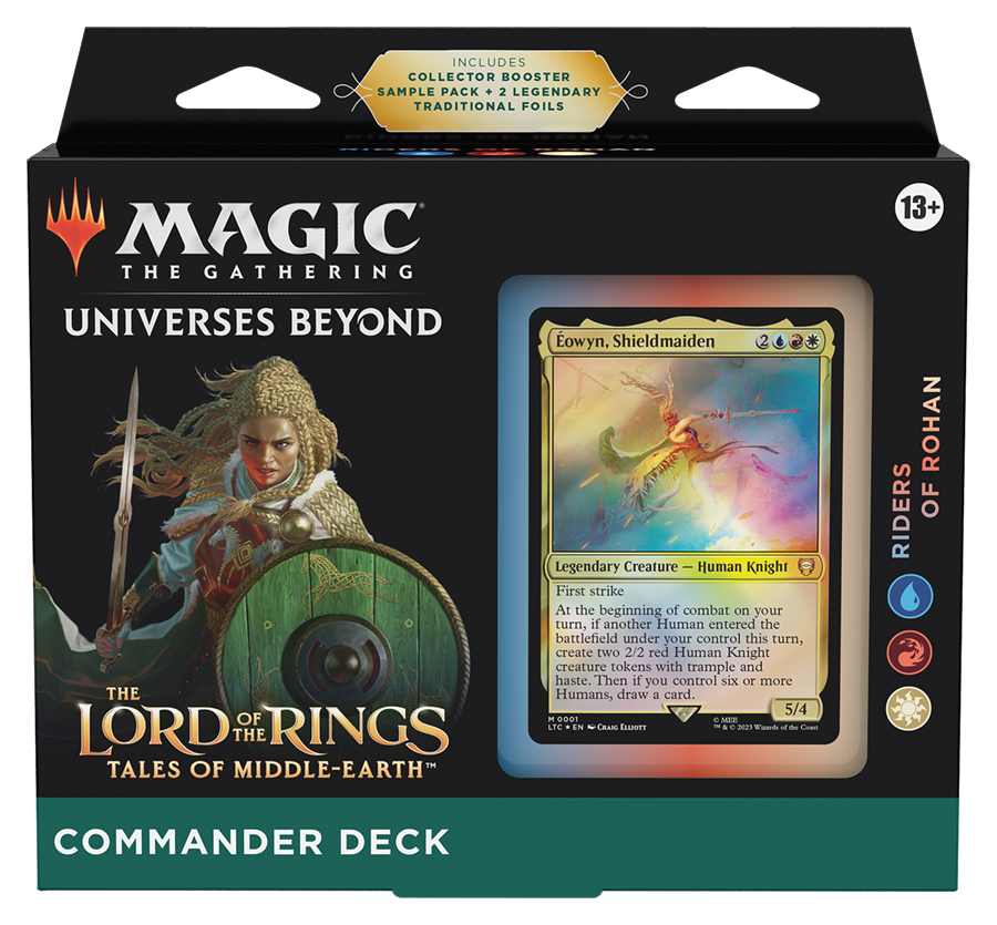 The Lord of the Rings: Tales of Middle-Earth Commander Deck Aragorn & Eowyn - englisch