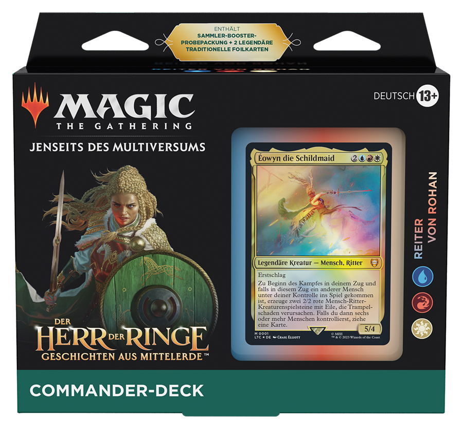 Der Herr der Ringe: Geschichten aus Mittelerde Commander Deck Reiter von Rohan deutsch