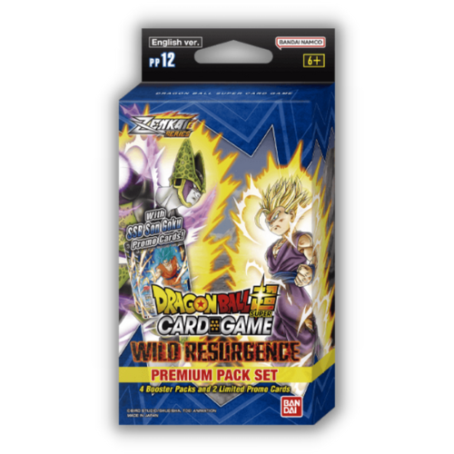 Dragon Ball Card Game - Premium Pack Wild Resurgence PP12 - EN