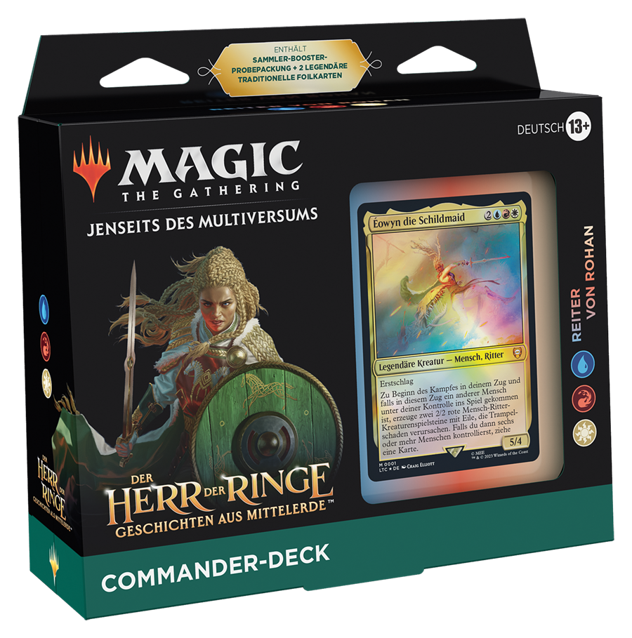 Der Herr der Ringe: Geschichten aus Mittelerde Commander Deck Reiter von Rohan deutsch