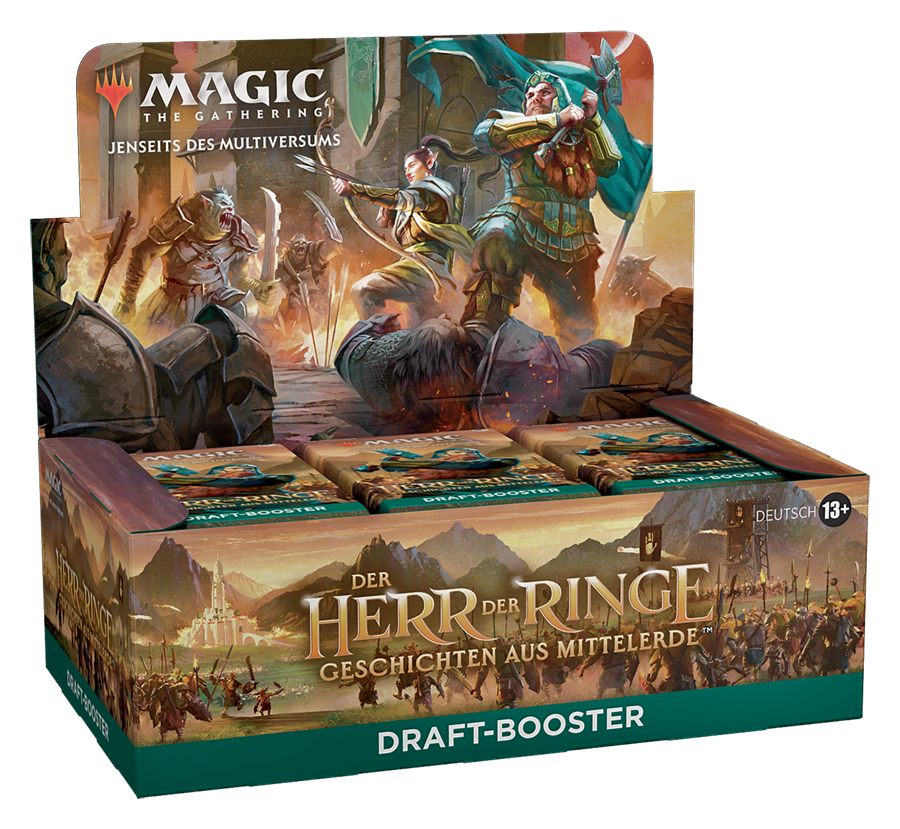 Der Herr der Ringe: Geschichten aus Mittelerde Draft Booster Display (36 Booster) - deutsch