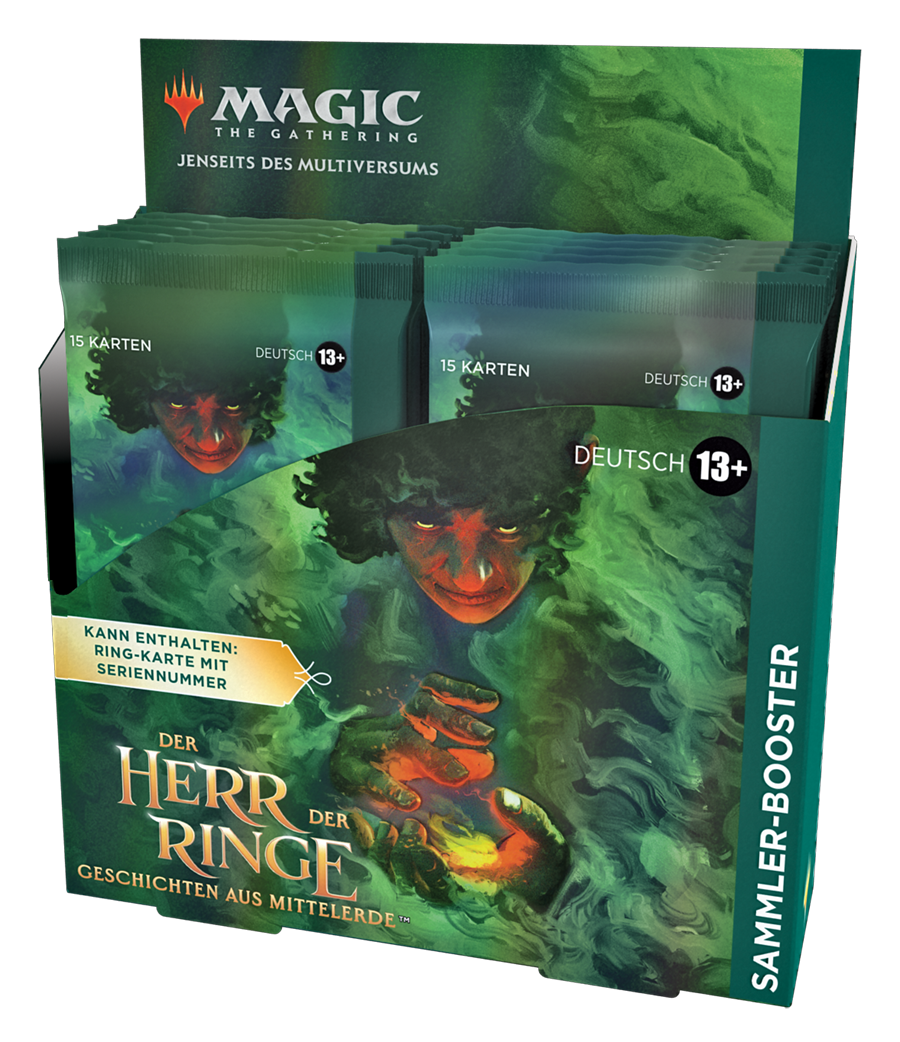 Der Herr der Ringe: Geschichten aus Mittelerde Sammler Booster Display (12 Booster) - deutsch