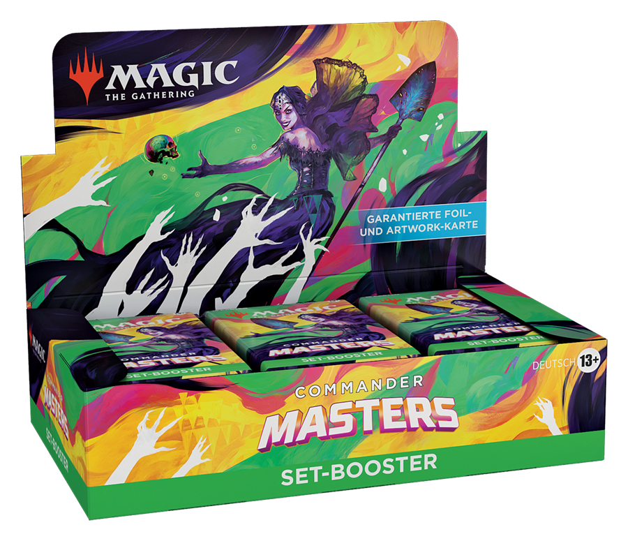 Commander Masters Set-Booster Display (24 Booster) DE