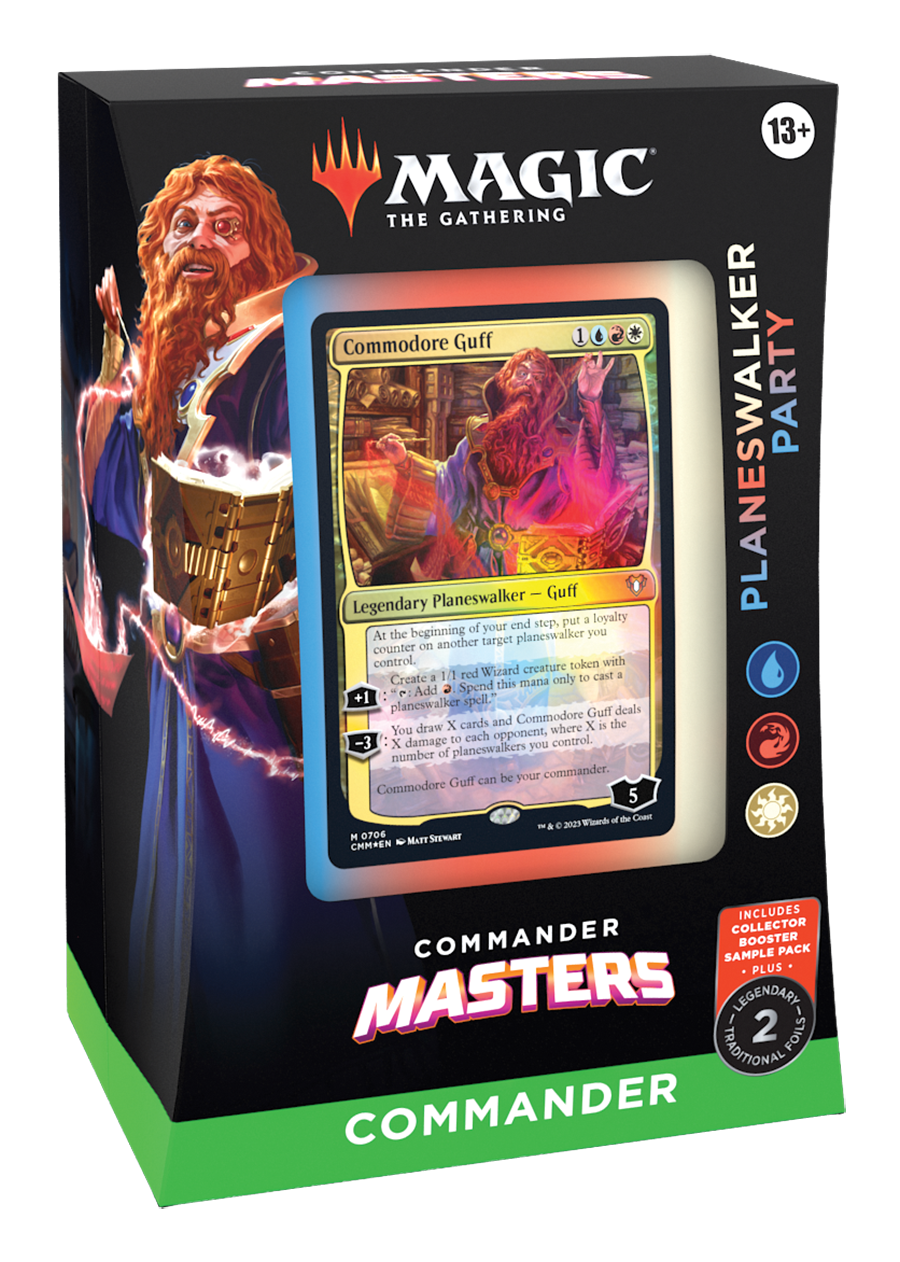 Commander Masters Commander Deck Planeswalker Party EN