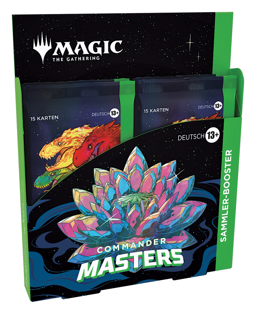 Commander Masters Sammler-Booster Display (4 Booster) DE