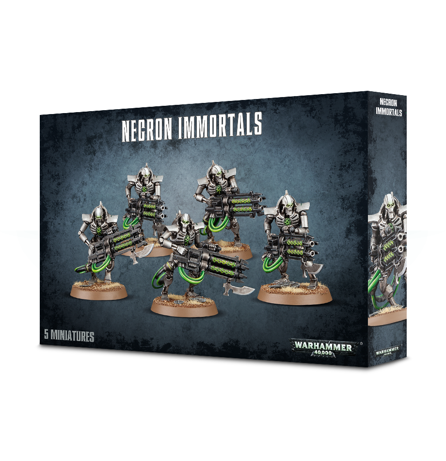 Necron Immortals Deathmarks