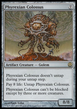 Phyrexian Colossus DDE-16 Rare Good Englisch