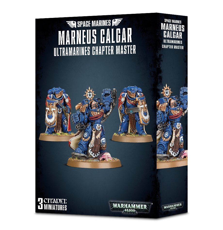 Marneus Calgar mit Victrix-Ehrengarde