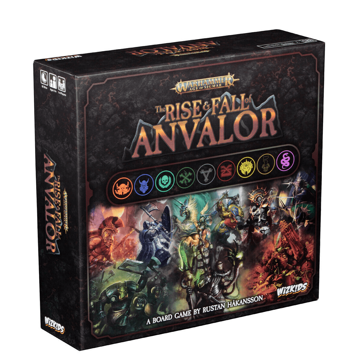 Warhammer Age Of Sigmar - Brettspiel The Rise And Fall of Anvalor - englisch