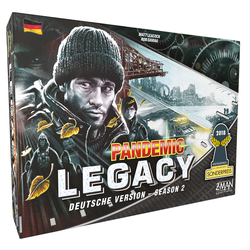 Pandemic Legacy Season 2 Schwarz deutsch