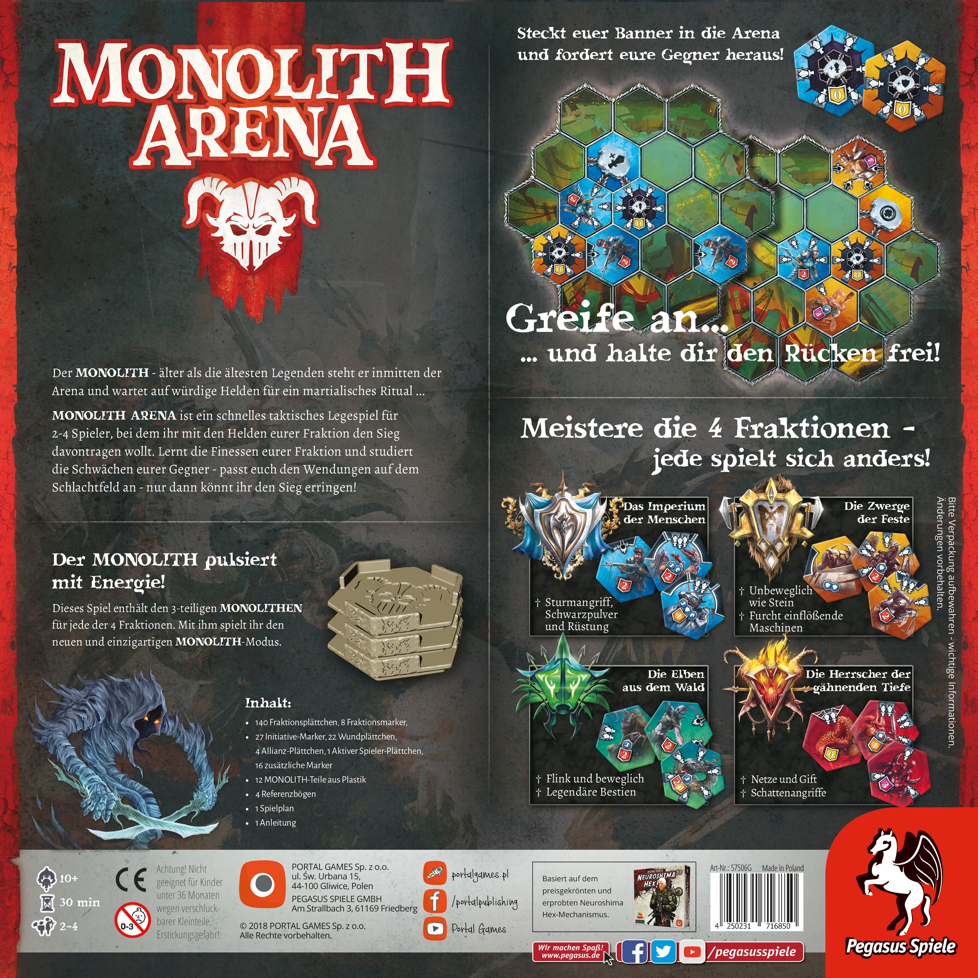 Monolith Arena (Portal Games, deutsche Ausgabe)